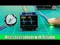 How to use the heart pulse sensor with Arduino Heart pulse monitoring system