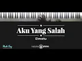 Download Lagu Aku Yang Salah - Elmatu (KARAOKE PIANO - MALE KEY)