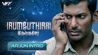 irumbuthirai arjun intro scene vishal samantha akkineni arjun