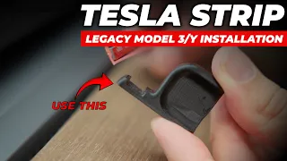 How to install the S3XY Strip in the Legacy Model