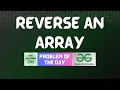 GFG POTD Reverse an Array GFG Solutions 17-11-2024