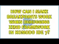 How can I make breakpoints work when debugging Zend Framework in Komodo IDE 7 2 Solutions