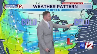 WPRI 12 Weather Forecast 26 Frigid Temps Possible Snowstorm This Weekend