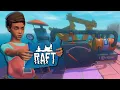 8 Engines Steering Wheel and Finding Balboa Raft Multiplayer Gameplay