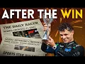 What happened after LANDO NORRIS WON the F1 CHAMPIONSHIP?