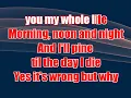 Matt Maltese - Pined For You My Whole Life (karaoke)  (by request)
