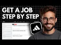How to Get a Job at Adidas - Step by Step