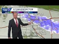 Overnight snow for the Omaha area