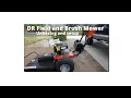 DR Field and Brush Mower Pro-26 Unbox and setup