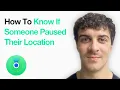 How To Know If Someone Paused Their Location Find My Iphone Full 2025 Guide