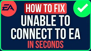 Unable to Connect to EA Servers PC FIXED Fix EA Com Unable to Connect