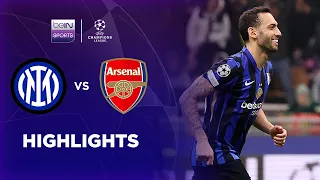 inter milan 1 0 arsenal champions league 24 25 match highlights