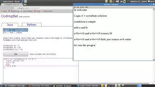 Logic 1 sortaSum