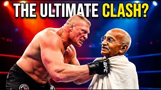 Gandhi vs Brock Lesnar - Iron Man Match