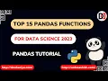 15 Powerful Pandas Functions for Data Science Complete Pandas Tutorial in One DevDuniya