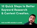 Why Search Intent Is the Secret to Superior Keyword Research