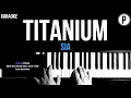 Download Lagu Sia- Titanium Karaoke Slowed Acoustic Piano Instrumental Cover Lyrics