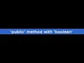 Code Analysis series in Intellij The boolean trap