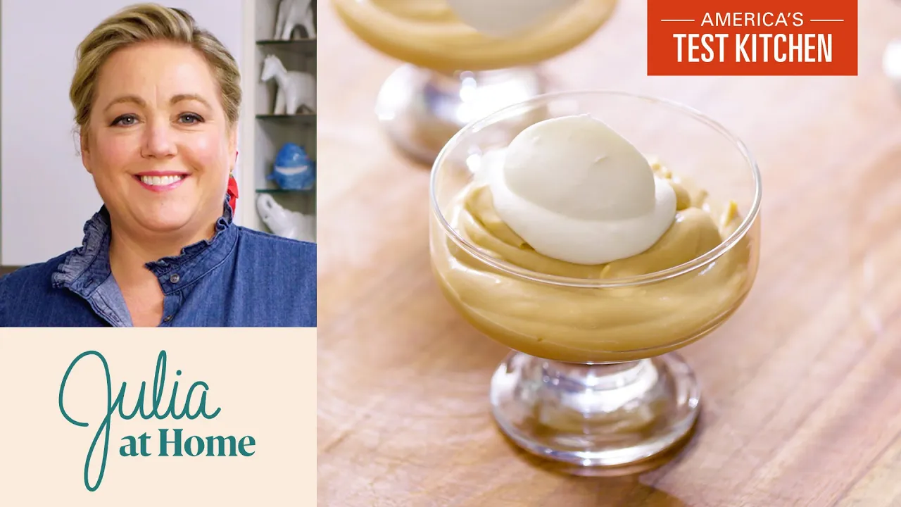 How to Make Best Ever Butterscotch Pudding   Julia At Home