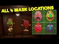 All 4 Velvet Mask Locations Happy Sad Shocked Angry - The Friendly Neighborhood