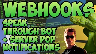 Discord Bot Programming Tutorial 2020 Webhooks - Two Examples