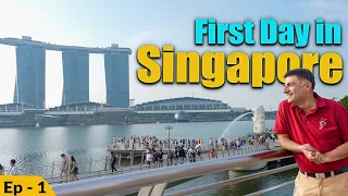 EP 1 -  Singapore, Merlion, Heritage walk, China town, Maxwell Hawker centre chicken rice