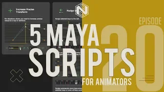 5 MAYA SCRIPTS for Animators