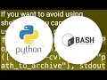 Any way to execute a piped command in Python using subprocess module without using shell True