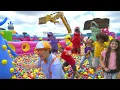 Blippi Jumps In The Ball Pit! | BEST OF BLIPPI TOYS | Educational Videos for Kids