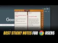 Download Lagu Best Sticky Notes Chrome Extension | Save Links and Notes | Notepad