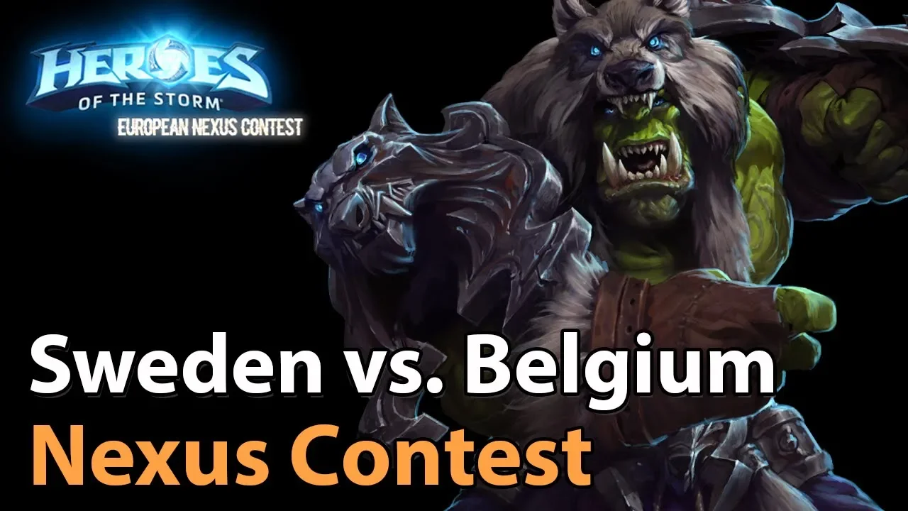 ► Heroes of the Storm Nations Cup: Sweden vs. Belgium - Groupstage