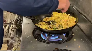 8人分の炒飯をつくります♪