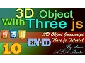 3D Object With Three Js 10 Import 3D Object with JSON Javascript Tutorial