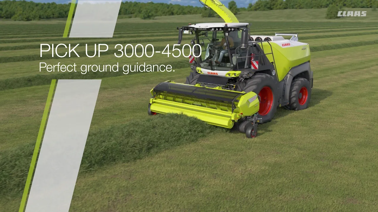 CLAAS PICK UP ground guidance animation