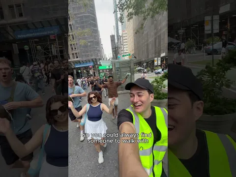 We Walked the Length of Manhattan All Together