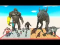 Download Lagu Dinosaur Evolution Team vs Mutant Primates - Animal Revolt Battle Simulator