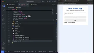 Build a User Finder App Using JavaScript Fetch API