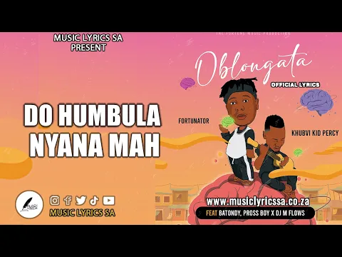 Download MP3 Khubvi kid Percy & Fortunator Oblangata ft Batondy, Pross Boy, Dj M Flows   (official lyrics video)