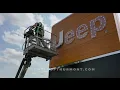 Sign Cleaning at Criswell of Thurmont
