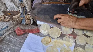 TRADITIONAL METHOD TO PROCESS MELINJO HARVEST - Agriculture farming