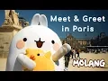 Download Lagu MOLANG is visiting PARIS (LE LOUVRE) | Meet Up with FANS