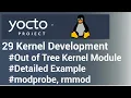 Yocto Tutorial - 29 Kernel Development Out of Tree Kernel Module