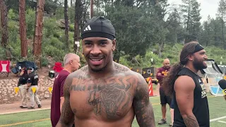 DevilsDigest TV CB Rodney Bimage post practice