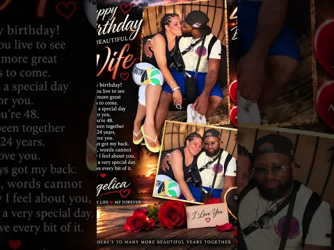 Happy Birthday to my beautiful wife,