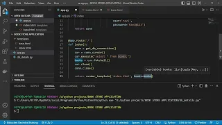 Python Project - Create Book Store Web Application using Flask PostgreSQL Database