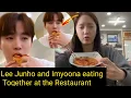 Download Lagu Couple Outing!Lee Junho and Imyoona Spotted Eating at the Restaurant Together