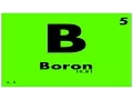 STUDY GUIDE 5 Boron Periodic Table of Elements