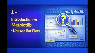 Introduction to Matplotlib Creating and Customizing Line and Bar Plots in Python