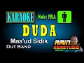 Download Lagu DUDA Mas'ud Sidik KARAOKE Nada PRIA
