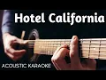 Download Lagu Hotel California * Eagles * Acoustic Guitar Karaoke